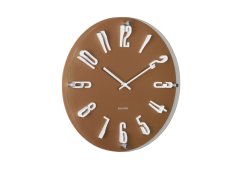 Dizajnové nástenné hodiny 6090BR Karlsson 40cm