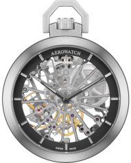 Vreckové hodinky Aerowatch Lépine Skeleton Hand-winding 50829 AA03 SQ