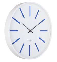 Designové nástěnné hodiny 6144BL Karlsson 40cm