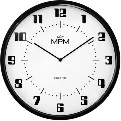 Nástenné hodiny s tichým chodom MPM Retro Since 1993 - A - E01.4206.00