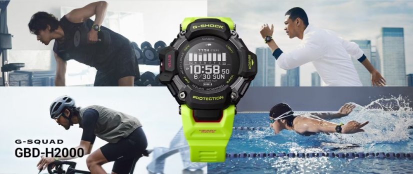 CASIO GBD-H2000-1AER G-Shock Bluetooth GPS
