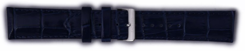 Kožený remienok Orient UDFJBSD 22mm (pre model FAG00), modrý