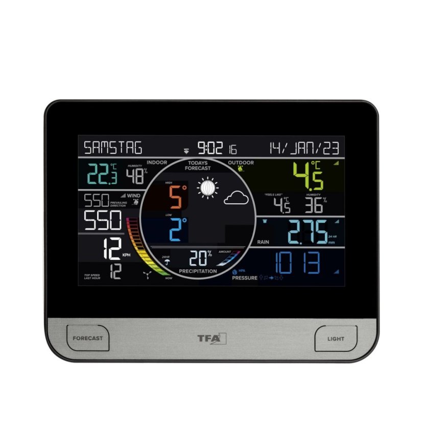 TFA 35.8003.01 - bezdrôtová WiFi meteostanica VIEW PRO