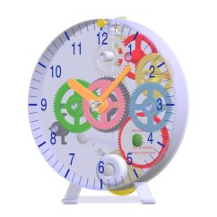 Detská stavebnica analógových mechanických hodín Modell Kids Clock