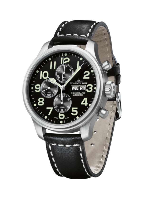 ZENO-WATCH BASEL 8557TVDD-a1 Pilot Oversized Chrono 7750 ZENO-WATCH BASEL 8557TVDD-a1 Pilot Oversized Chrono 7750