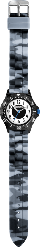 CLOCKODILE Svítící maskáčové sportovní chlapecké dětské hodinky SPORT 4.0