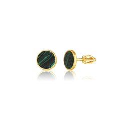 Pozlátené strieborné náušnice JVD SVLE0958SH2GZSR
