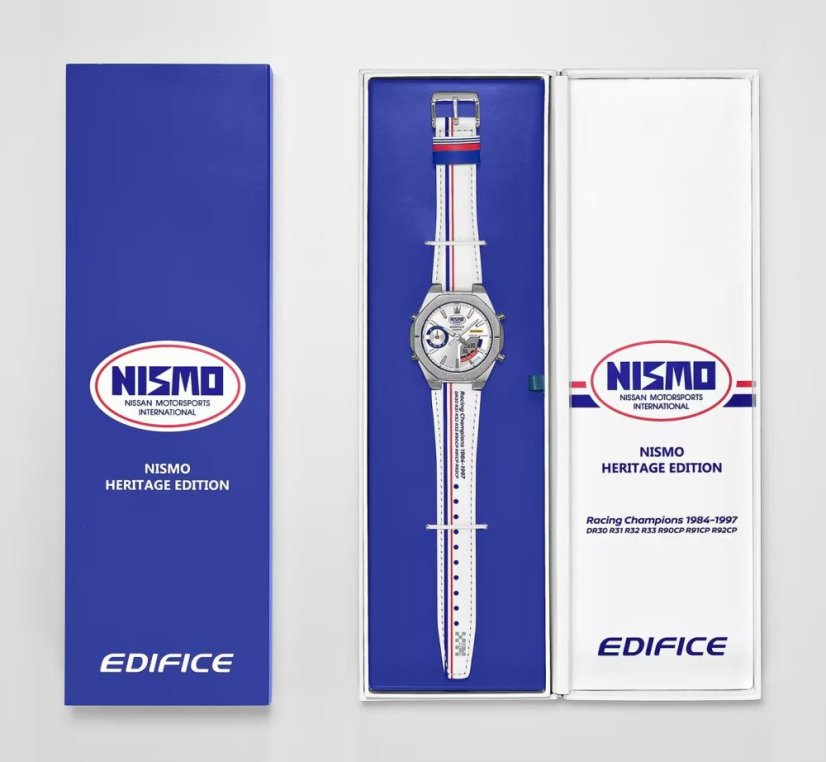 CASIO ECB-S10NIS-7AER Edifice Bluetooth NISMO Heritage Edition