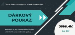 Dárkový poukaz v hodnotě 3000,-Kč