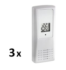 TFA 30.3054.10 - Teploměr a vlhkoměr s 3 bezdrátovými senzory  KLIMA-MONITOR