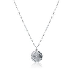 Stříbrný náhrdelník JVD SVLN0481X61BI45