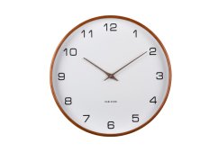 Dizajnové nástenné hodiny 5993WH Karlsson 40cm