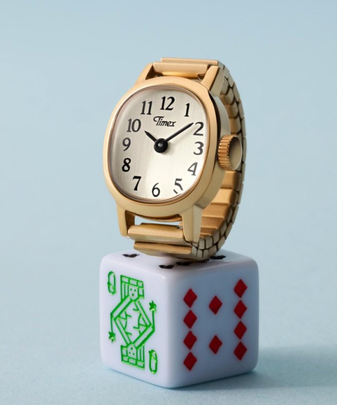 Timex Cavatina Mini Ring hodinkový prsteň TW2Y70800UK