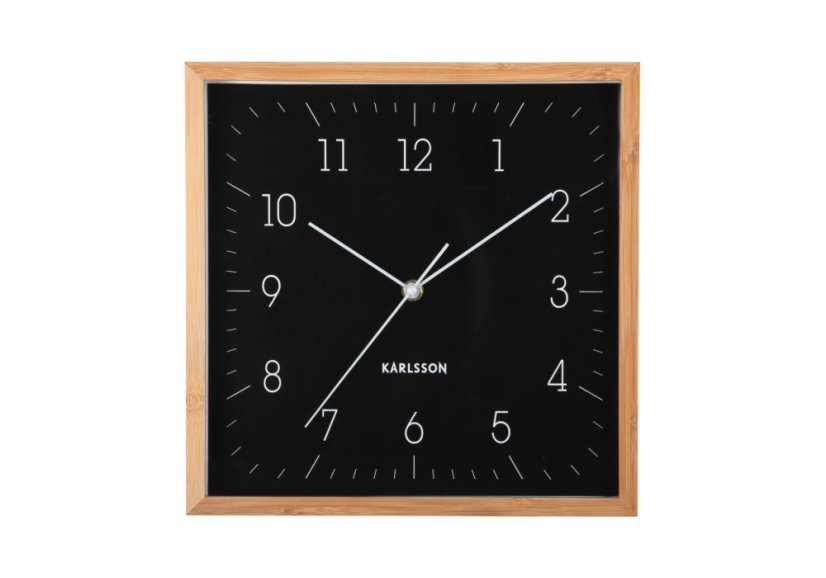 Dizajnové nástenné hodiny 6114BK Karlsson 29cm