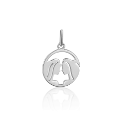 Stříbrný přívěsek znamení zvěrokruhu Blíženci JVD SVLP1080X6100BL