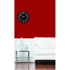 Dizajnové nástenné hodiny 3053zw Nextime Dash black 35cm