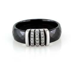 Ring 7832, Ceramic, size 56 - SRI.7832