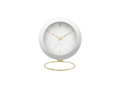Dizajnové stolné hodiny 5833WH Karlsson 10,5cm