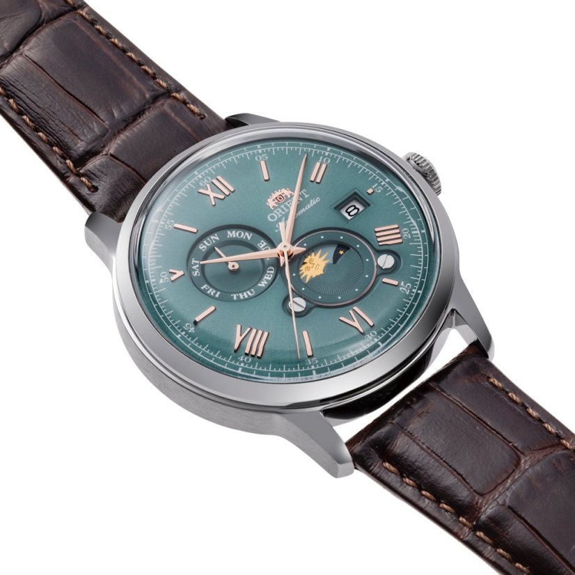 Orient Classic Bambino 2nd Generation Version9 Sun & Moon Automatic RA-AK0805E30B