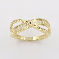 Zlatý prsten AZ1888, vel. 56, 1.9 g
