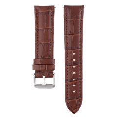 Kožený remienok na hodinky PRIM RB.13231 (22 mm) - tmavo hnedý - RB.13231.2220.5252.L1