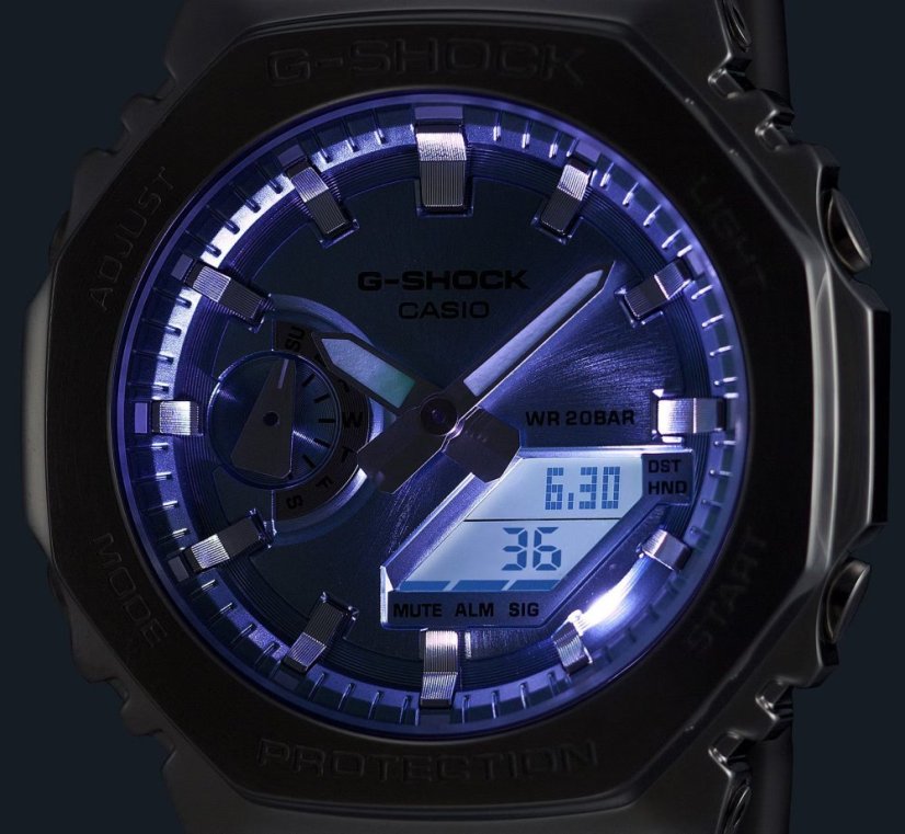 CASIO GM-2110D-3A1ER G-Shock G-Steel