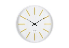 Designové nástěnné hodiny 6144YE Karlsson 40cm