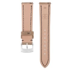 Kožený řemínek na hodinky PRIM RB.13283 (20 mm) - béžový - RB.13283.2018.1390