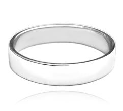 MINET Stříbrný snubní prsten vel. 56