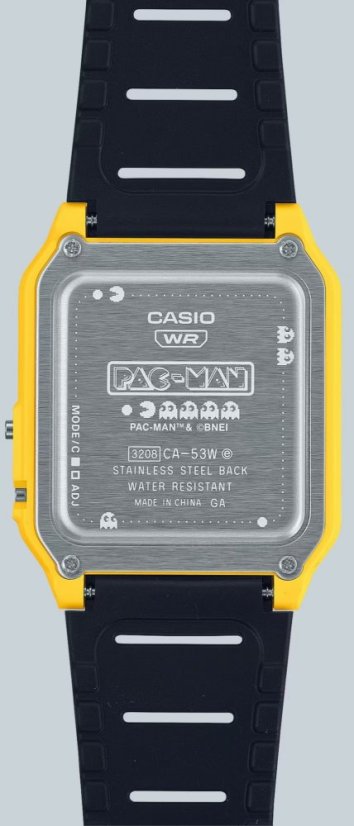 CASIO CA-53WPC-1BER Vintage PAC-MAN Collaboration