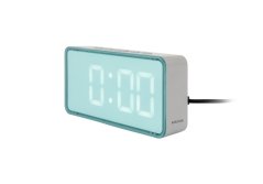 Dizajnové LED hodiny - budík 6040BL Karlsson 14cm