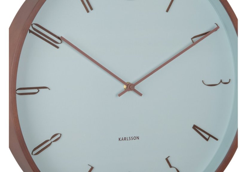 Dizajnové nástenné hodiny 6014BL Karlsson 40cm