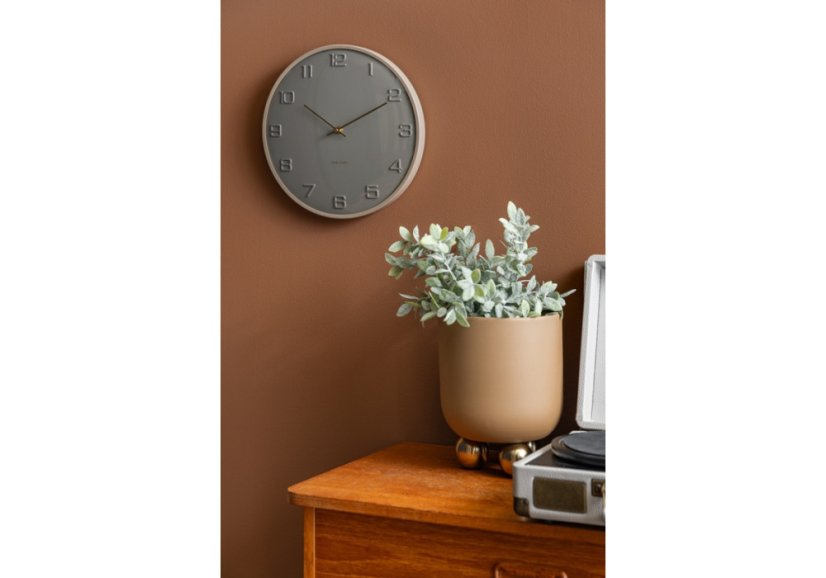 Dizajnové nástenné hodiny 6084GY Karlsson 31cm
