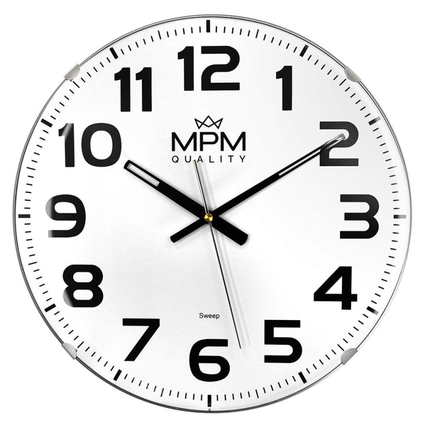 Hodiny s tichým chodom MPM E01.3816.7000