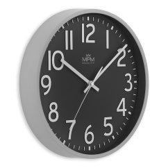 Nástenné hodiny s tichým chodom MPM Naxer - C - E01.4505.9290
