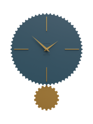 Dizajnové kyvadlové hodiny 11-013-57 CalleaDesign Riz 54cm