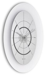 Dizajnové nástenné hodiny I560M chrome IncantesimoDesign 45cm