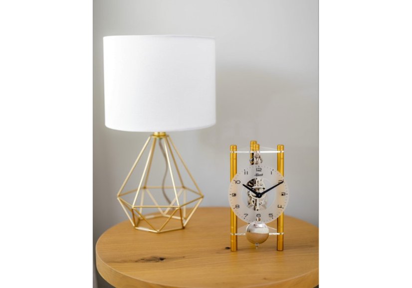 Stolní mechanické kyvadlové hodiny 23025-500721 Hermle 20cm