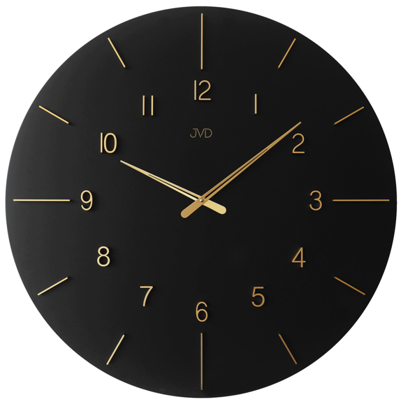 Obří dřevěné designové hodiny 70cm JVD HC701.2