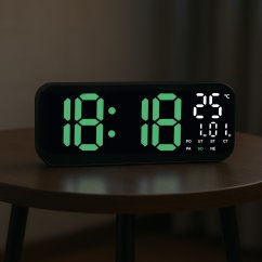 Digitální svítící hodiny s češtinou JVD DH9016.1