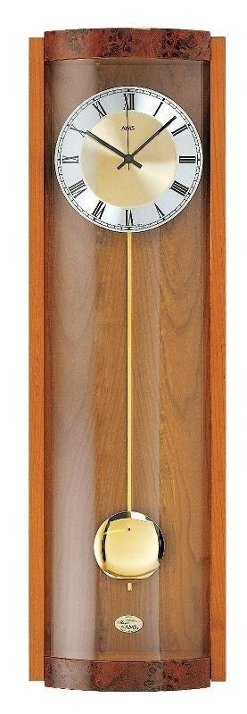 Kyvadlové nástěnné hodiny 5087/9 AMS řízené rádiovým signálem 71cm Kyvadlové nástěnné hodiny 5087/9 AMS řízené rádiovým signálem 71cm