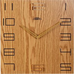 Nástěnné hodiny PRIM Wood Touch I (E07P.3954.51)