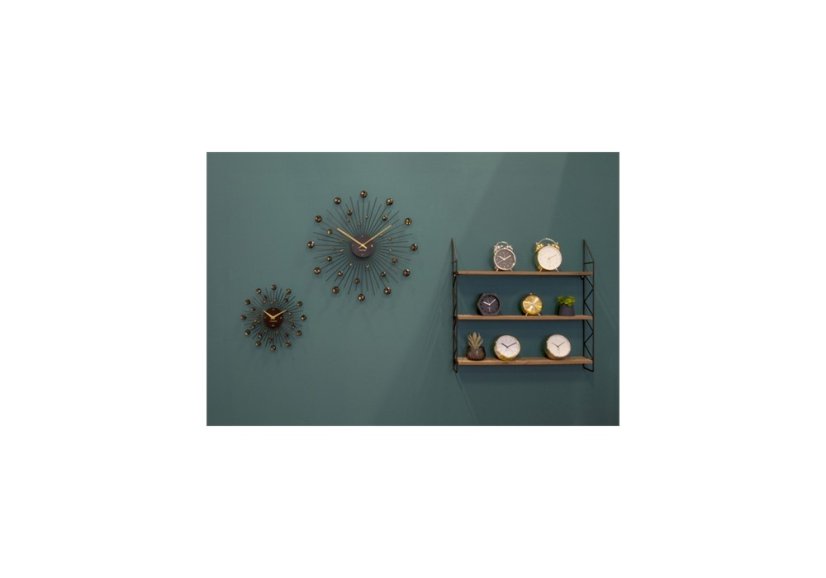 Dizajnové nástenné hodiny 4859BK Karlsson 50cm