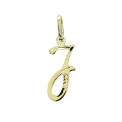Zlatý prívesok písmeno "J" 5105J (585/1000) 0.23 g