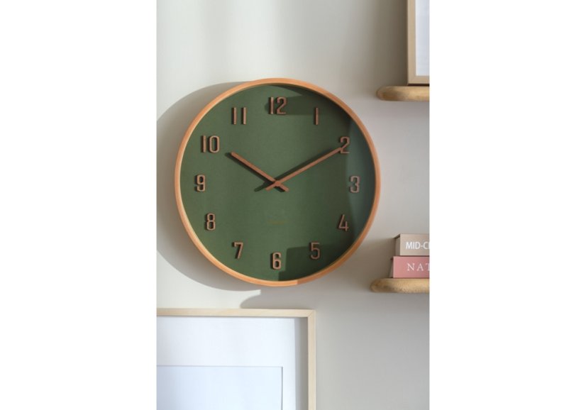 Dizajnové nástenné hodiny 6117GR Karlsson 40cm