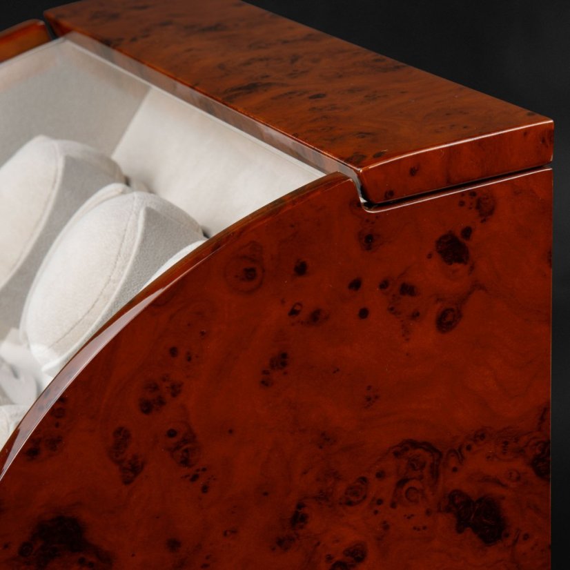 Natahovač hodinek DESIGNHÜTTE 70005-28 Basel 6 Kořenové dřevo