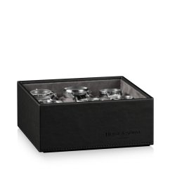 Kazeta na hodinky HEISSE & SÖHNE 70019-128.37 HS Mirage XL - dolný modul pre 6 hodiniek - Schwarz