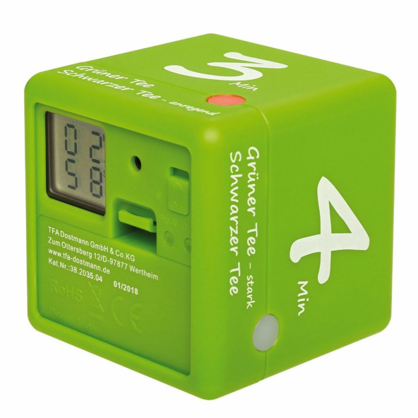 TFA 38.2035.04 - Digitálny časovač CUBE - na čaj