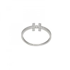 Zlatý prsteň RRCT083W, veľ. 57, 1.25 g