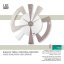 Designové nástěnné hodiny 11522 Lowell 60cm
